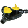 Распределитель 2-х канальный KARCHER G3/4 G1/2 2,645-199