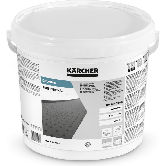 Средство для моющих пылесосов KARCHER RM 760 10 кг 6,291-388