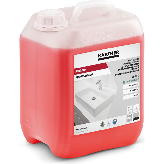 Средство для поддерживающей чистки KARCHER SANITPRO CA 20 C , 5л 6,295-680